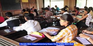 Kerala SSLC Supplementary Exam Time Table 2023 Out; Check Complete Schedule Here